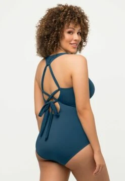 Ulla Popken Badpak - Pétrole Foncé -Only Mode Winkel ba68c1a2cf344090a1a77f1f09064d58