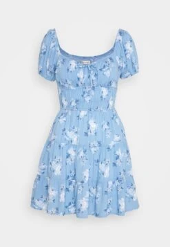 Hollister Co. Channeled Dress - Jurk - Cornflower -Only Mode Winkel bb4fbc4d3eb24280926698c29376d26b