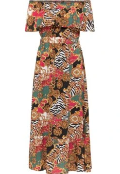 Faina Mioki - Jurk - Rot Mehrfarbig 9 Faina Mioki - Jurk - Rot Mehrfarbig -Only Mode Winkel bb8c587370e64c44945ec3a79c148d85