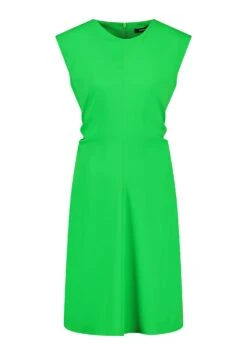 Taifun Arm Kurz Sommer Mit Tailleninszenierung - Jurk - Garden Green -Only Mode Winkel bb9a8624f7374c9e9235639920af5c22