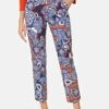 Opti-Floral Print- Broek - Multicolor