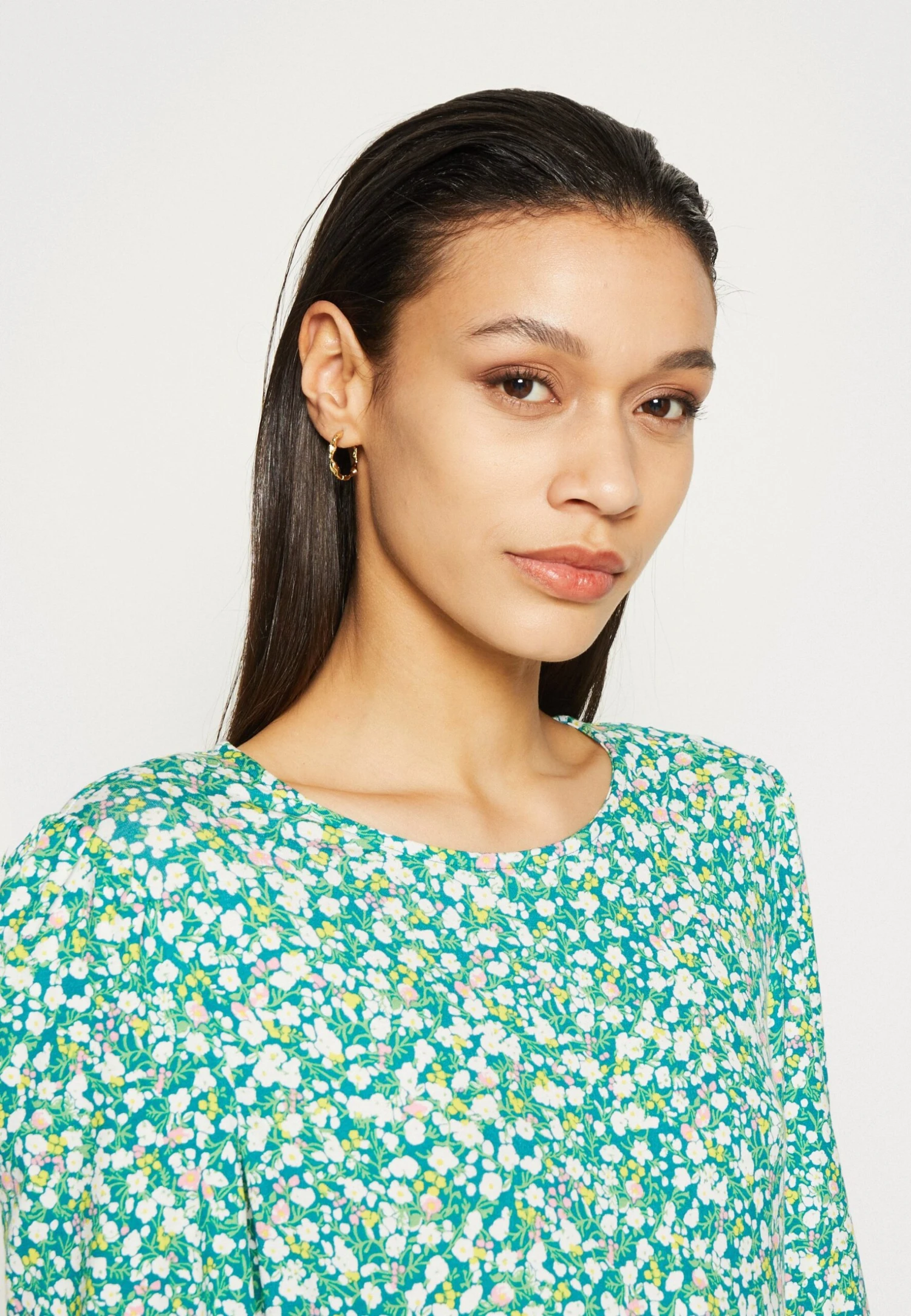 Marks & Spencer Midi - Jerseyjurk - Green Mix 4 Marks & Spencer Midi - Jerseyjurk - Green Mix - Afbeelding 4