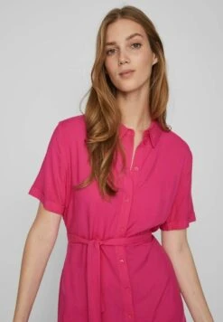 Vila Vipaya Noos - Blousejurk - Pink Yarrow -Only Mode Winkel bc26335337824f0d9ae36c800ce64426