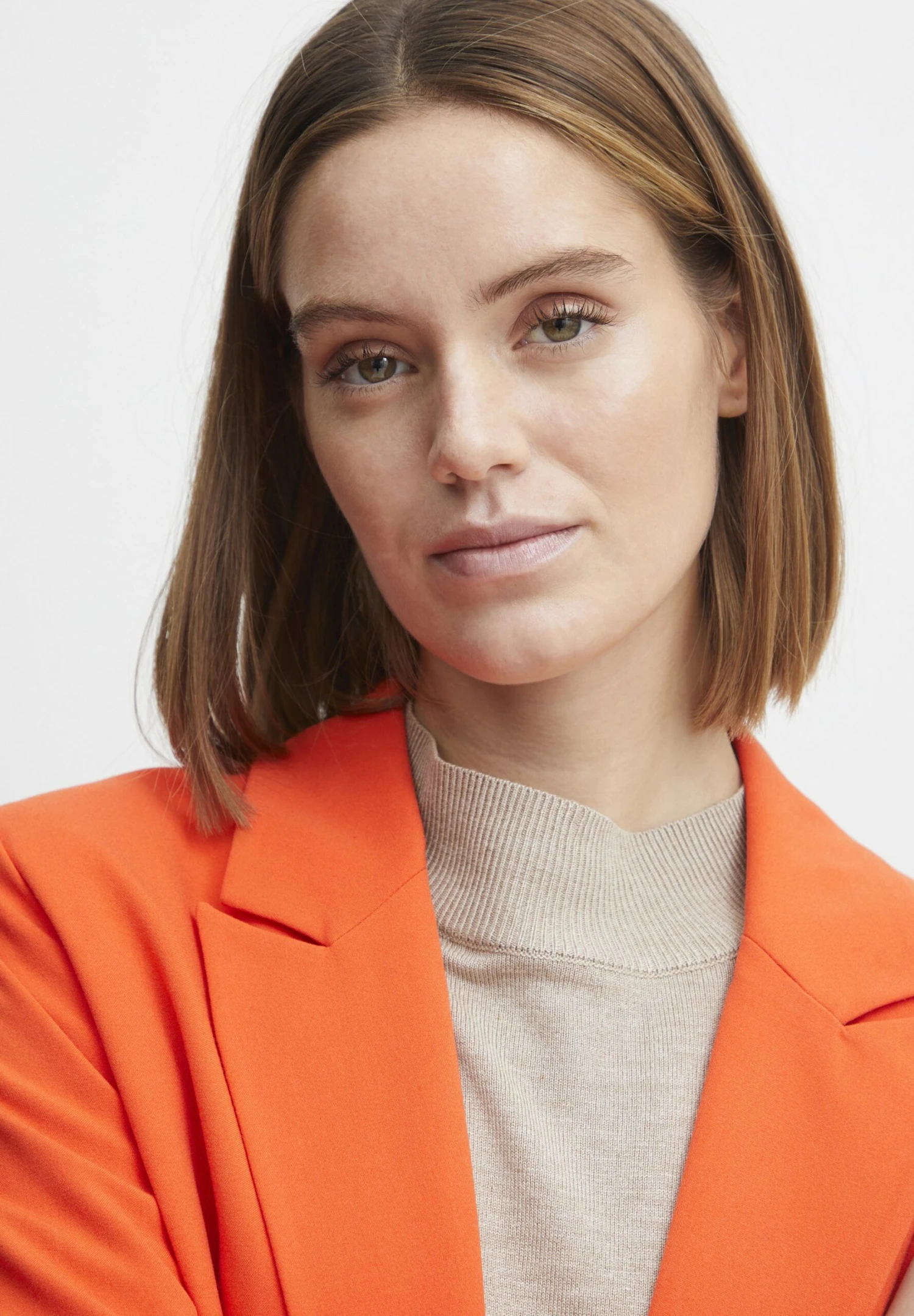 B.young Bydanta - Halflange Jas - Orangeade 4 B.young Bydanta - Halflange Jas - Orangeade - Afbeelding 4