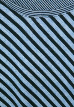 Cecil Doubleface Streifen- Longsleeve - Blau -Only Mode Winkel bc75065c1db84bc58f3b541af67e3116