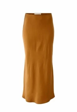 Oui Midi Mit Gummibund - A-Lijn Rok - Dark Camel -Only Mode Winkel bca58c58e3b34bc9afcf20fce6b6a11a