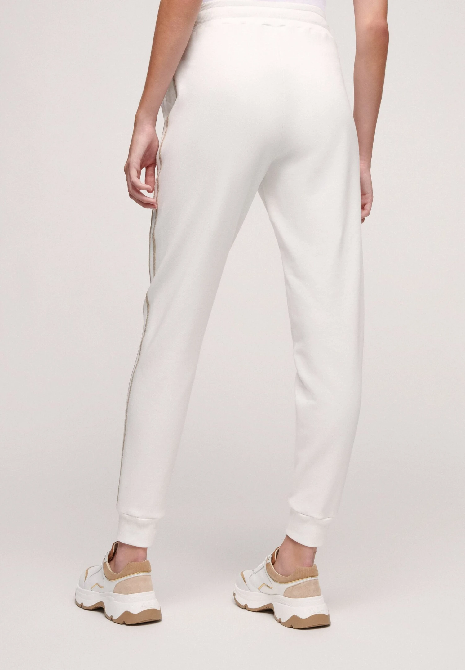 LUISA SPAGNOLI Abete - Trainingsbroek - Panna 2 LUISA SPAGNOLI Abete - Trainingsbroek - Panna - Afbeelding 2