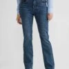 STREET ONE Casual- Bootcut Jeans - Blau
