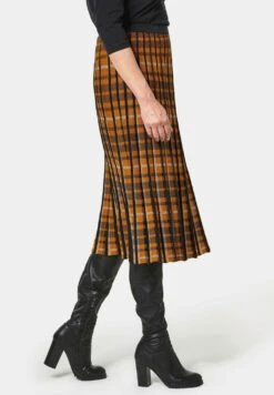 GOLDNER A-Lijn Rok - Amber / Black / Patterned 9 GOLDNER A-Lijn Rok - Amber / Black / Patterned -Only Mode Winkel bd7a8d639f1a43d8b346840e49e70507
