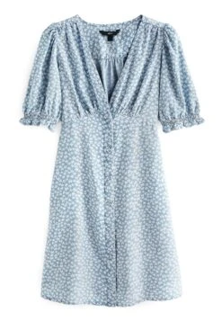 Next Ditsy Floral Mini SummerStandard - Jurk - Blue -Only Mode Winkel bd7de6244c4f4cb1a161bb0a536927cd