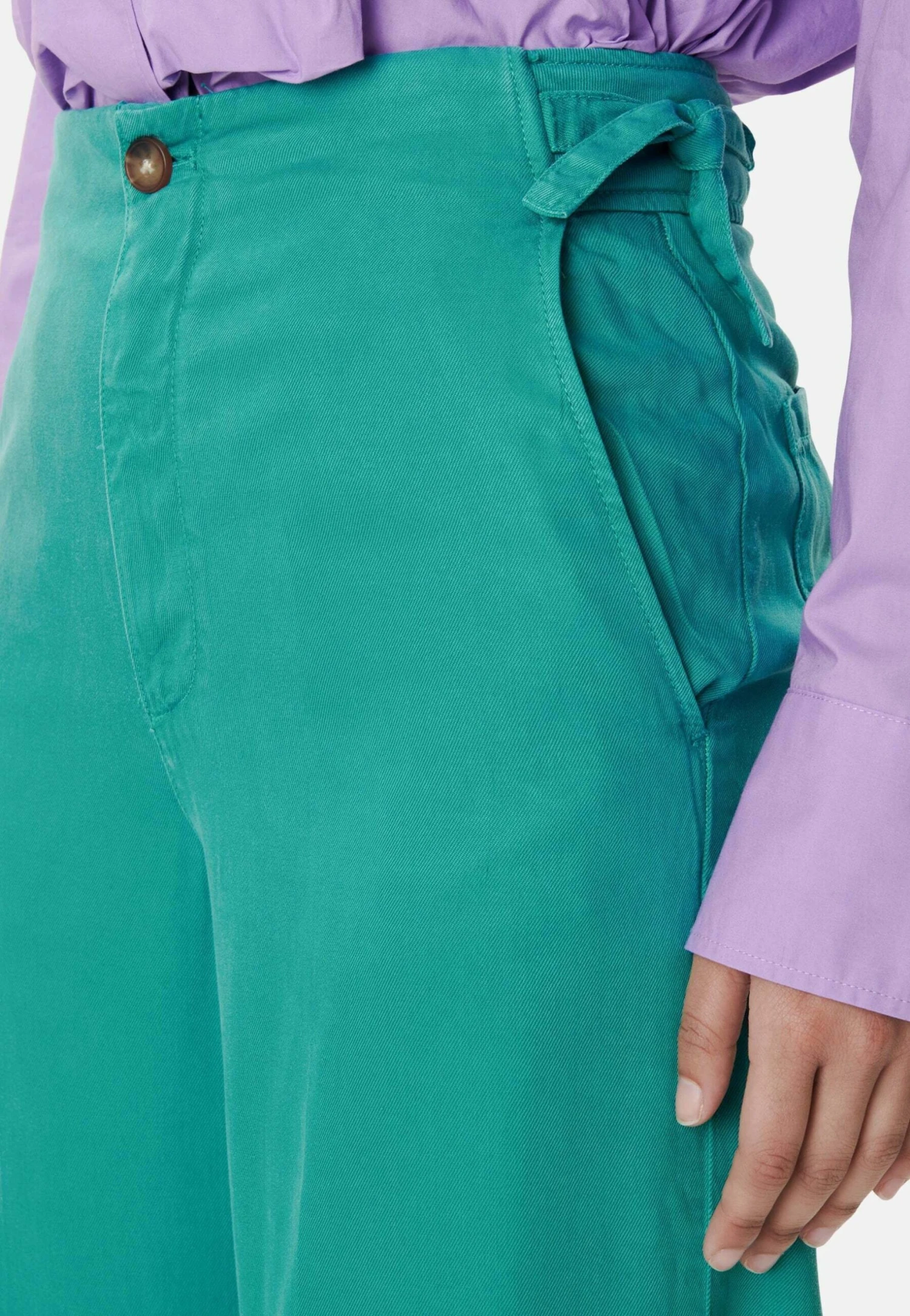 Tulum - Flared Jeans - Menthol 4 Tulum - Flared Jeans - Menthol - Afbeelding 4