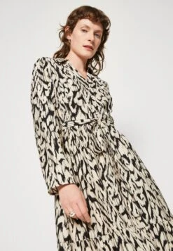 MOSS COPENHAGEN Dress - Blousejurk - Cement Stroke -Only Mode Winkel bdc102dd59ff4f49882c987841c3f0df