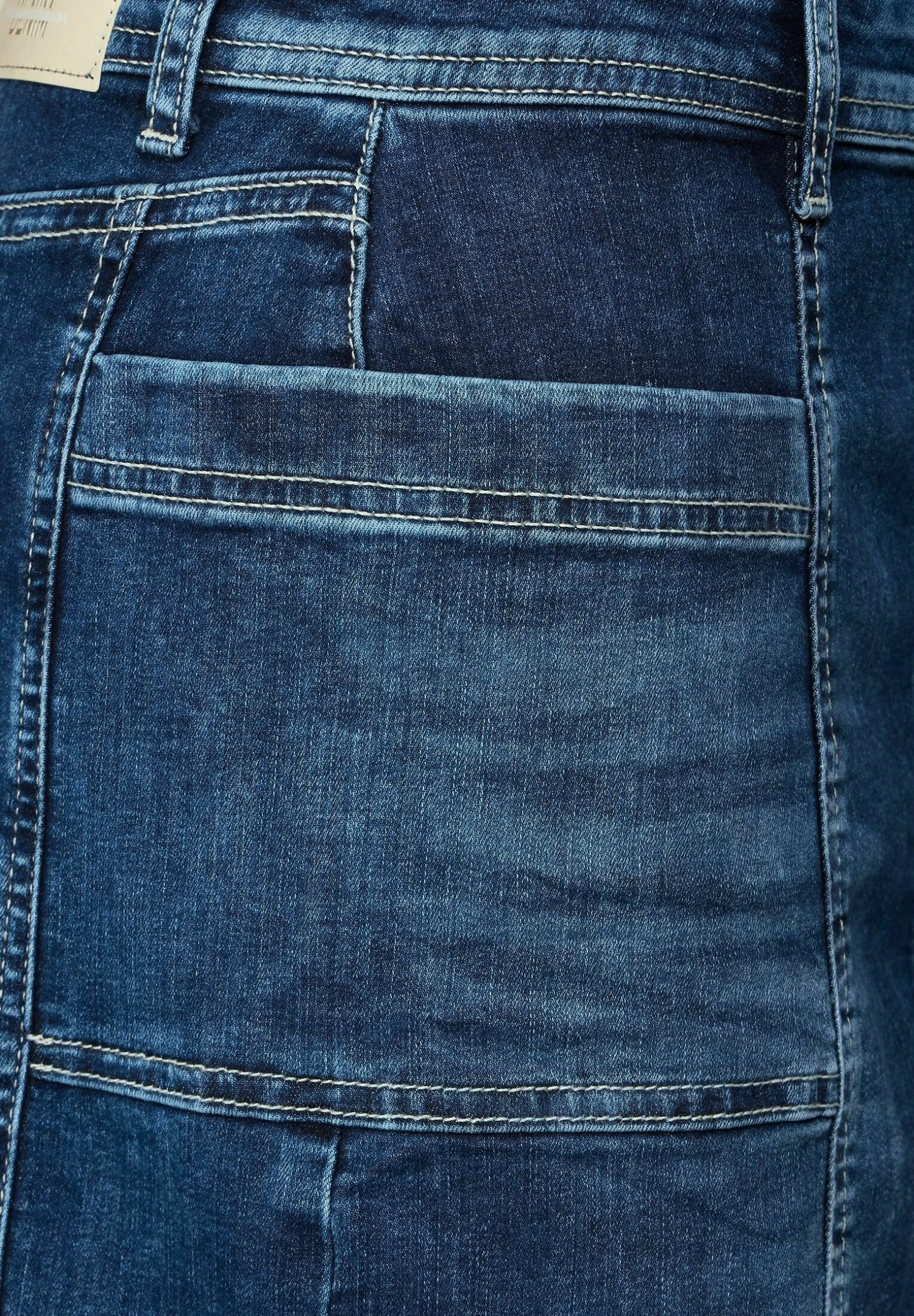 STREET ONE Jeansrok - Blau 5 STREET ONE Jeansrok - Blau - Afbeelding 5