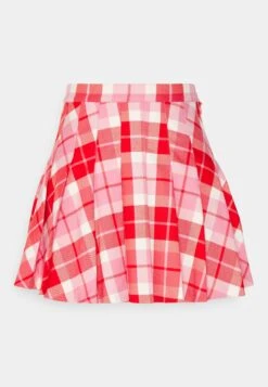 Monki Minirok - Lihgt Red/Pink -Only Mode Winkel bdfb031eea854a4f9a67556592fe4564