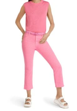 MARC CAIN ColouredRethink Together - Slim Fit Jeans - Bright Pink -Only Mode Winkel be077023a28d48c799e27afc5c192f61