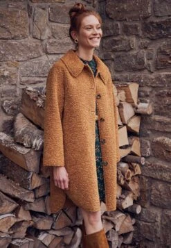 Zero Mantel - Tobacco Brown -Only Mode Winkel be76de04a870427e802846486906e7f0