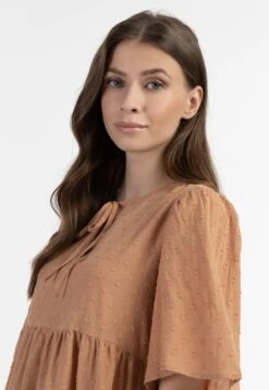 Dreimaster Zitha - Jurk - Hellrost -Only Mode Winkel bee8ed25c91845e3aa9cab75b07e2b37