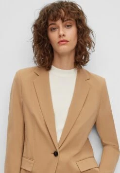 Boss Jexotta - Halflange Jas - Medium Beige -Only Mode Winkel bef9606efc5c403a96cca48fe09c8582