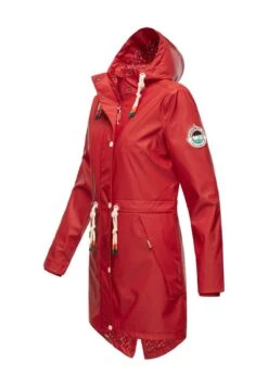 Navahoo Tropical Storm - Parka - Light Red -Only Mode Winkel bf65d5eb18424536a7d2cdf52a71931e