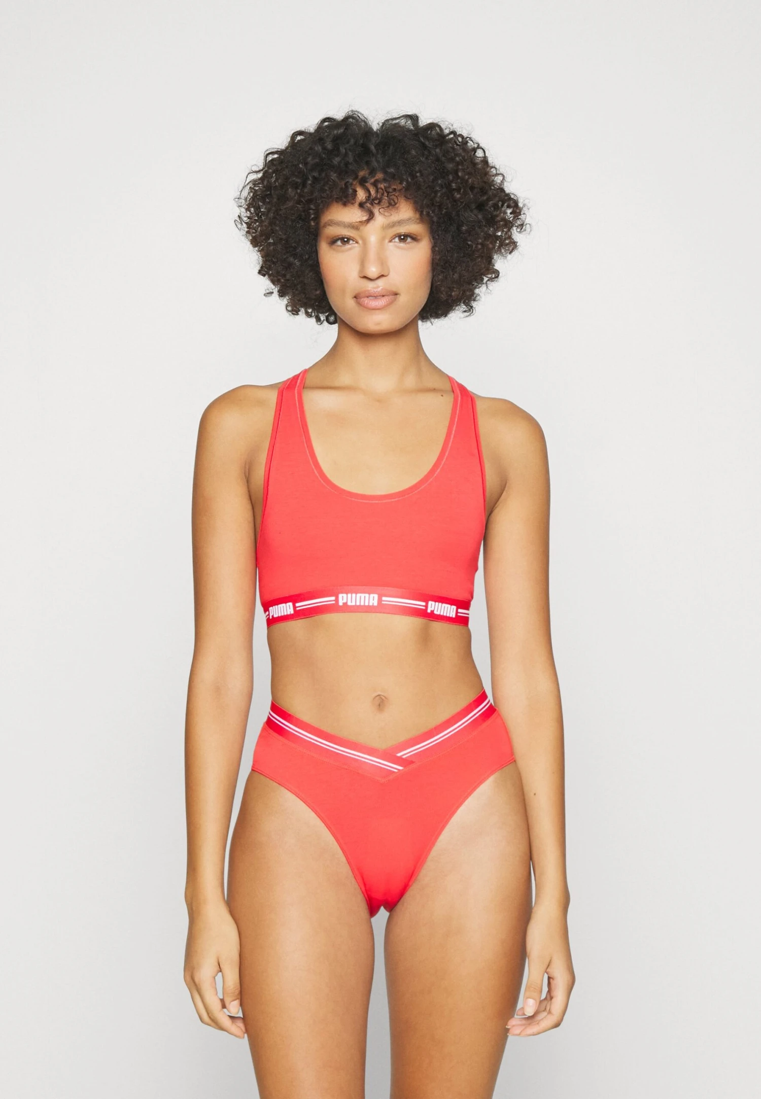 Puma Women Racer Back Hang - Bustier - Hibiscus Red 2 Puma Women Racer Back Hang - Bustier - Hibiscus Red - Afbeelding 2