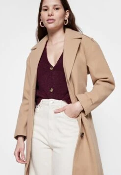 ONLY Onlnewemma Long Coat - Mantel - Beige 9 ONLY Onlnewemma Long Coat - Mantel - Beige -Only Mode Winkel bf7b03020d7d4c28a8aa2c54e39780e5