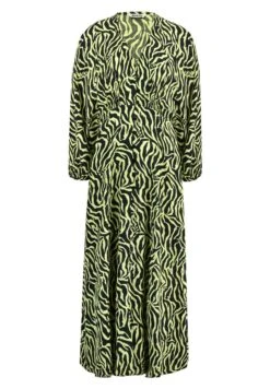 Zebra Button Front Midi - Blousejurk - Green Multi 7 Zebra Button Front Midi - Blousejurk - Green Multi -Only Mode Winkel bf8dd2edebea43b7a2e5a83669199ba1