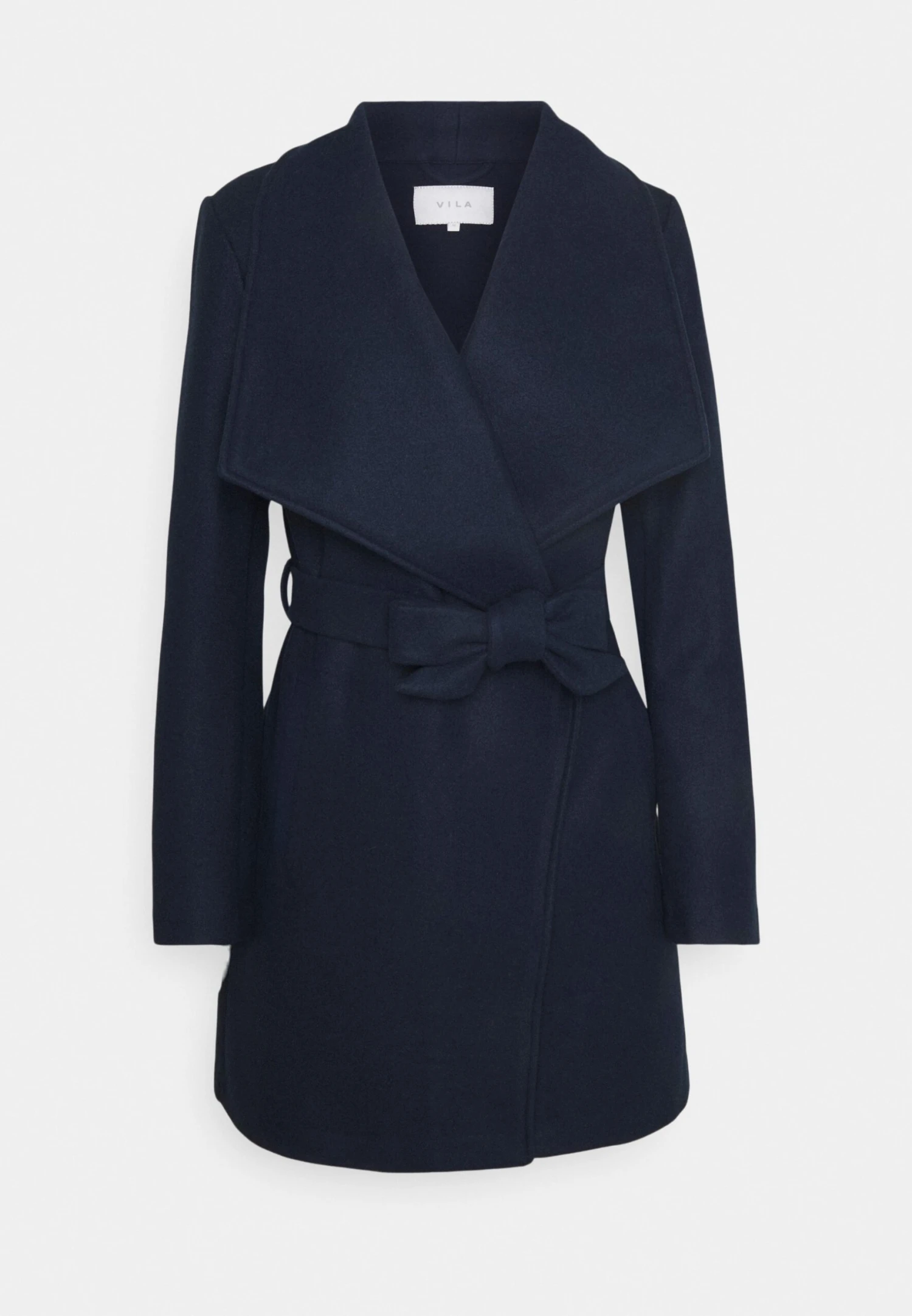 Vila Vicooley Collar Belt Noos - Halflange Jas - Navy 5 Vila Vicooley Collar Belt Noos - Halflange Jas - Navy - Afbeelding 5