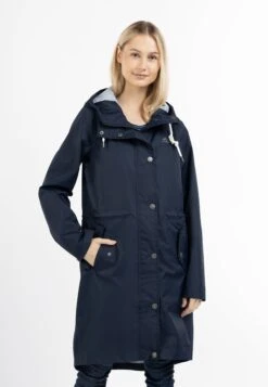 ICEBOUND Mit Einem Dezenten Print - Parka - Marine