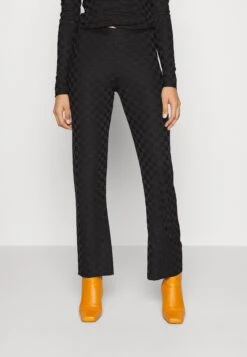 Mads Nørgaard Check Lonnie Pants - Broek - Black