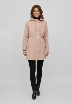 Vila Petite- Parka - Misty Rose