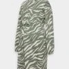 Mamalicious Mlyates Mary Dress - Jurk - Whitecap/Gray