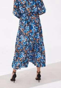 Somiko - A-Lijn Rok - Navy -Only Mode Winkel c0f80457e5634f4187a58c19a5633957