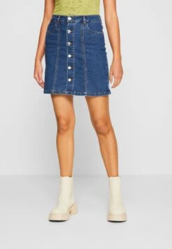 Vero Moda Vmpetra Short Skirt - Jeansrok - Medium Blue Denim