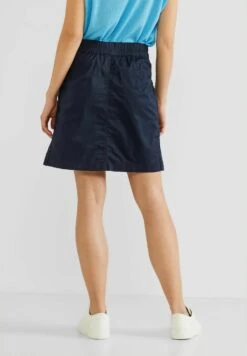 STREET ONE Unifarbener Papertouch - A-Lijn Rok - Blau 8 STREET ONE Unifarbener Papertouch - A-Lijn Rok - Blau -Only Mode Winkel c17052c2c7aa413cbe3f5e28b4fd7e9a