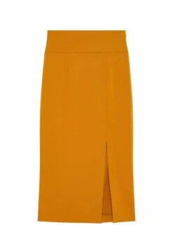 Patrizia Pepe Essential Slit-Detail Calf-Length- Kokerrok - Spicy Brown 9 Patrizia Pepe Essential Slit-Detail Calf-Length- Kokerrok - Spicy Brown -Only Mode Winkel c2207d6c0c2b45b489d5923024e6550f