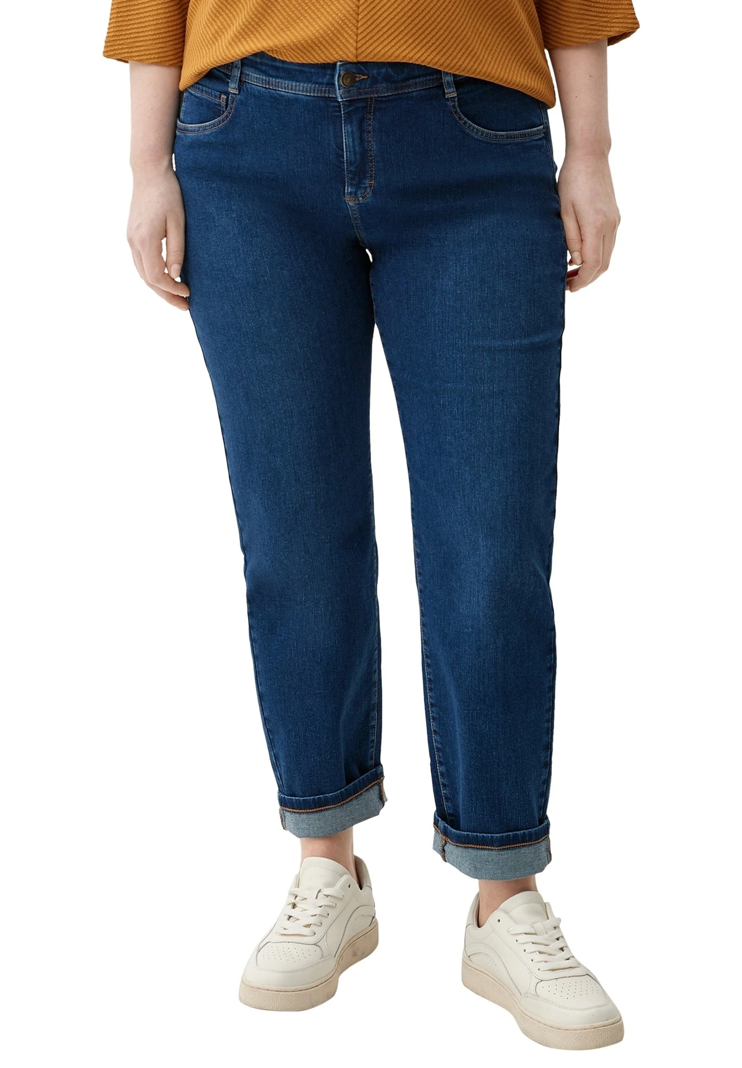 Triangle Slim Fit Jeans - Dunkelblau 6 Triangle Slim Fit Jeans - Dunkelblau - Afbeelding 6