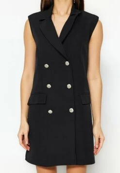 Trendyol Stijlvol / Nacht - Blousejurk - Black -Only Mode Winkel c3a8e682b85249f6bd6c0bc9066ffe12