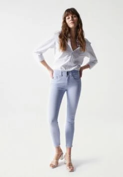 Secret Push In - Jeans Skinny Fit - Blau 13 Secret Push In - Jeans Skinny Fit - Blau -Only Mode Winkel c3e4ba1d7112450e96fa3a574e53324e