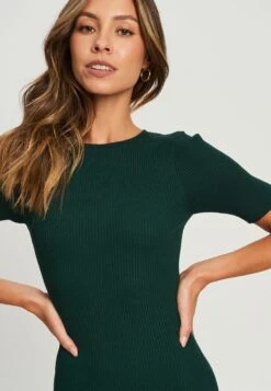 Tussah Leona - Etui-Jurk - Emerald -Only Mode Winkel c47e7b93b07c4974a309b4879cb29600