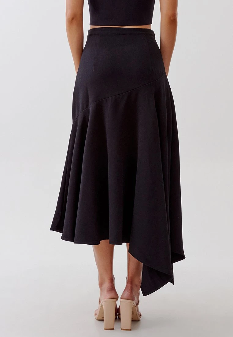 Tussah Lorie - Maxirok - Black 3 Tussah Lorie - Maxirok - Black - Afbeelding 3