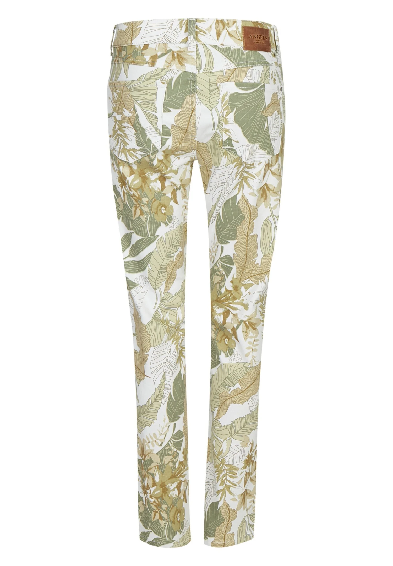 Angels Stretch Cici Mit Exotischem Floralem Allover Muster - Slim Fit Jeans - Grün 7 Angels Stretch Cici Mit Exotischem Floralem Allover Muster - Slim Fit Jeans - Grün - Afbeelding 7