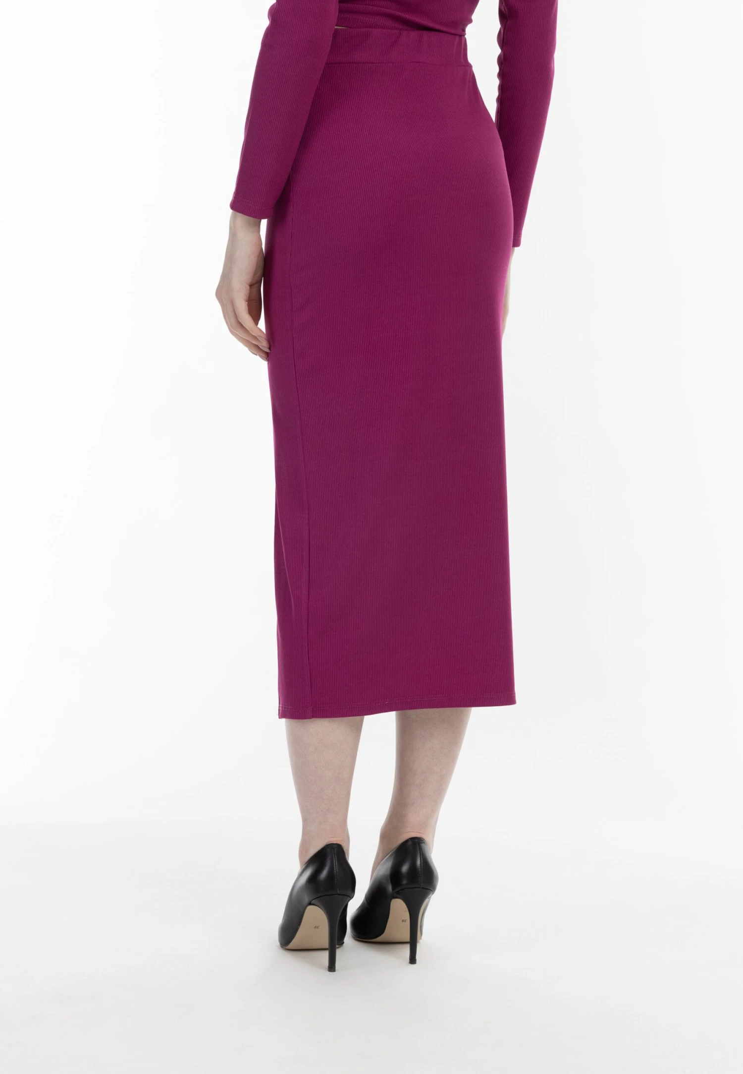 At Night Rock - Kokerrok - Fuchsia 3 At Night Rock - Kokerrok - Fuchsia - Afbeelding 3