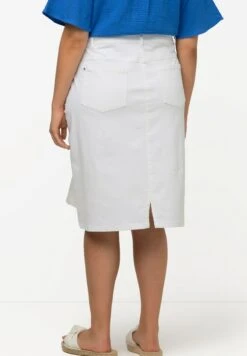 Ulla Popken Jeansrok - Blanc Neige 7 Ulla Popken Jeansrok - Blanc Neige -Only Mode Winkel c5f9ae210bd849469b589f02d2093db4