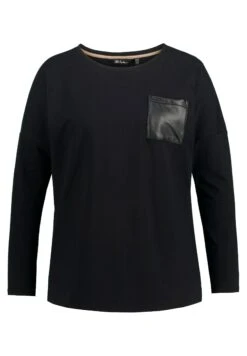 Ulla Popken Longsleeve - Zwart -Only Mode Winkel c6ed0319f2294638b3dc2d3c9f881433