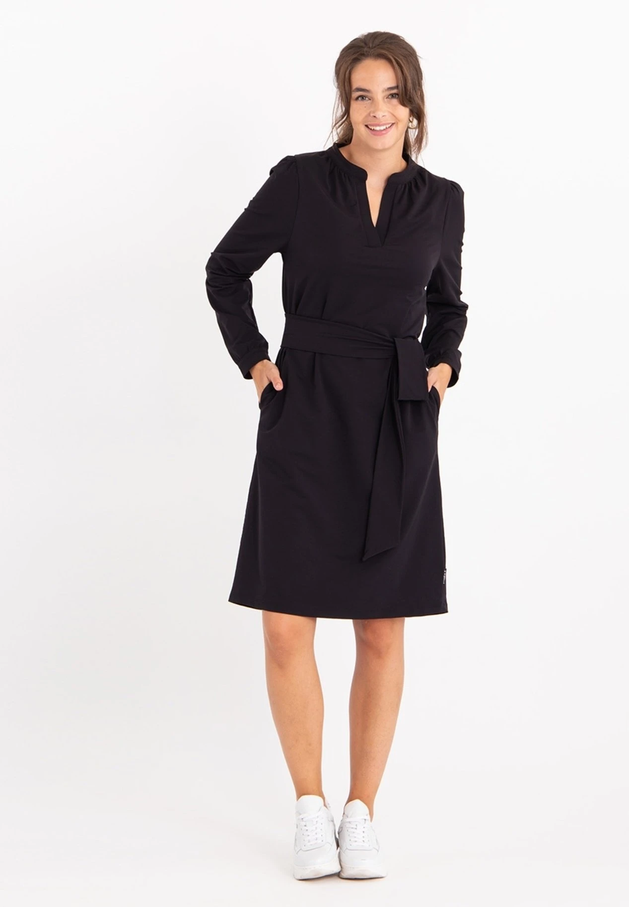 La Travel Chérie - Jerseyjurk - Zwart 6 La Travel Chérie - Jerseyjurk - Zwart - Afbeelding 6