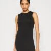 Calvin Klein Mini Tank Dress - Jerseyjurk - Black