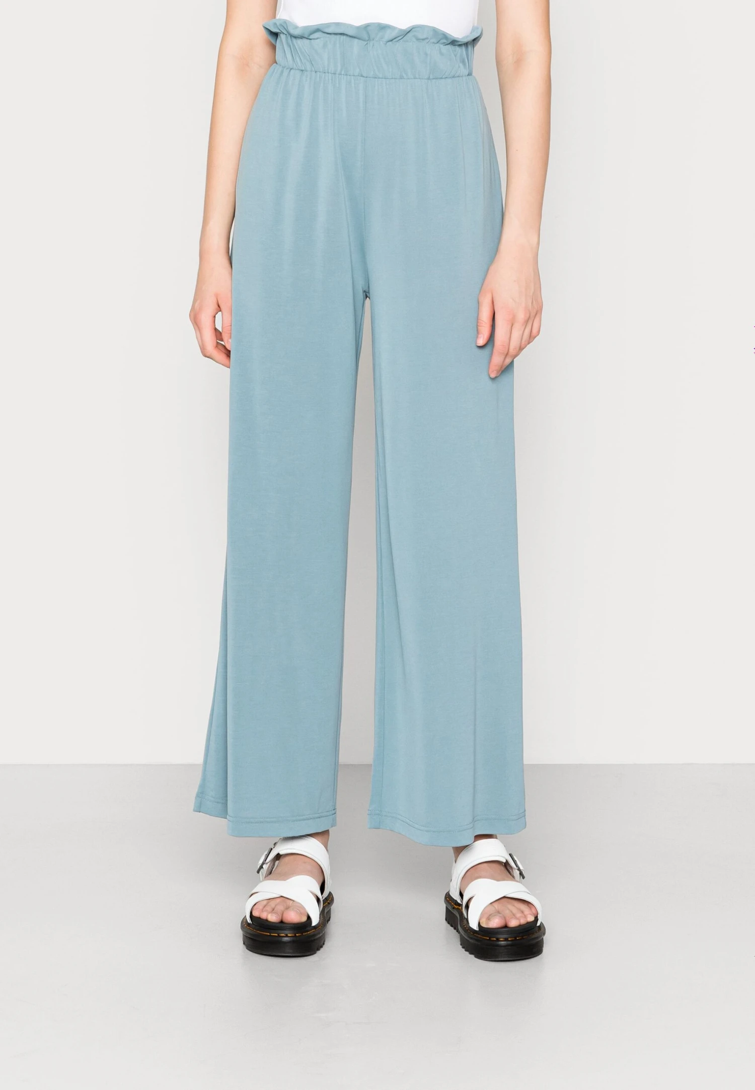 B.young Byperl- Broek - Smoke Blue 1 B.young Byperl- Broek - Smoke Blue