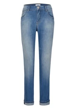 Angels Straight-Jeans 'Darleen Crop Tu Patch' Mit Logo-Applikation - Slim Fit Jeans - Blau -Only Mode Winkel c81db2a6d8df46a1a2bf97b22ababf18