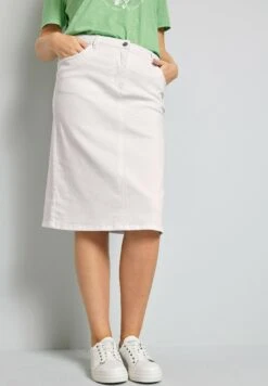 Jeansrok - Weiß