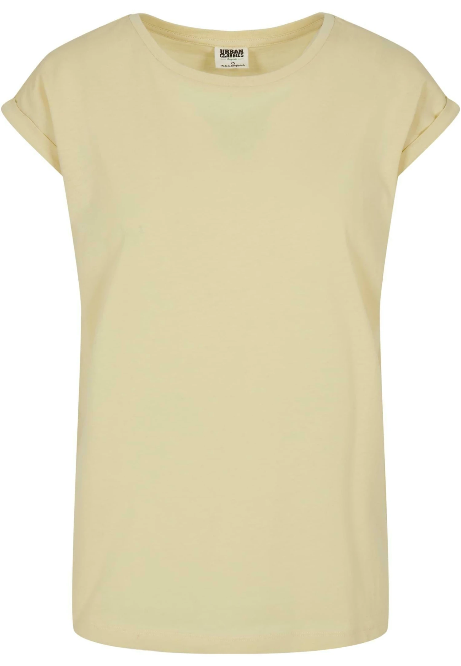 URBAN CLASSICS Extended Shoulder Tee - T-Shirt Basic - Softyellow 6 URBAN CLASSICS Extended Shoulder Tee - T-Shirt Basic - Softyellow - Afbeelding 6